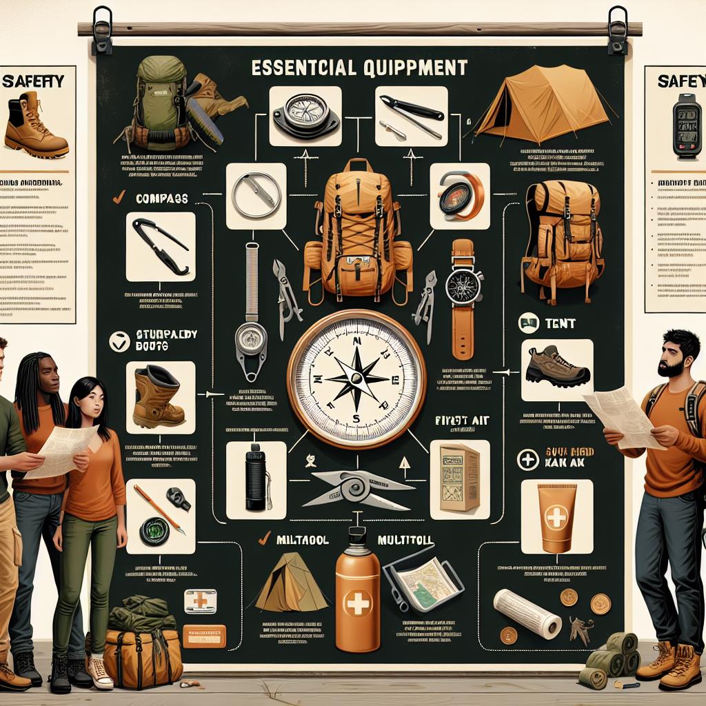 Gear ‍Up: ​Essential Equipment and Safety Tips‍ for a Successful ⁤Adventure