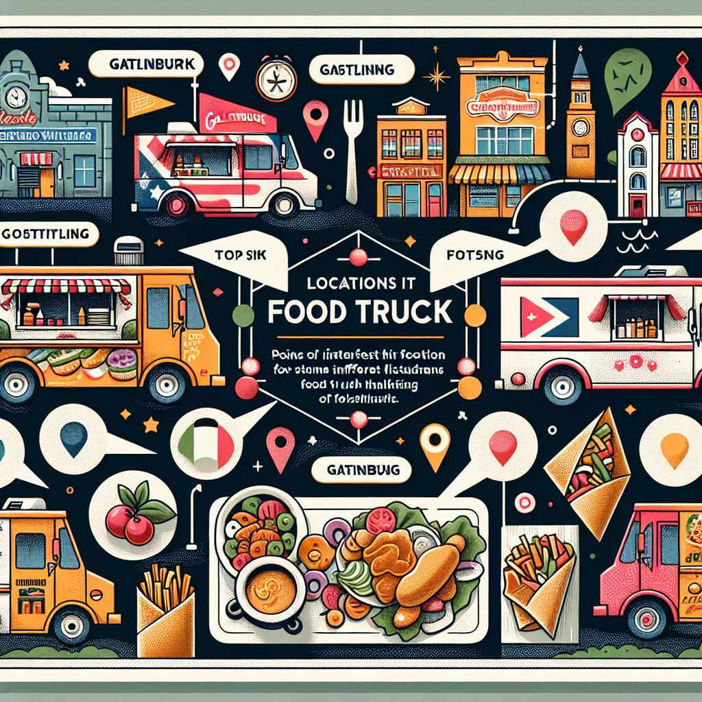 Where to Find Them: Top Locations to Visit⁤ Gatlinburg’s Best Food Trucks