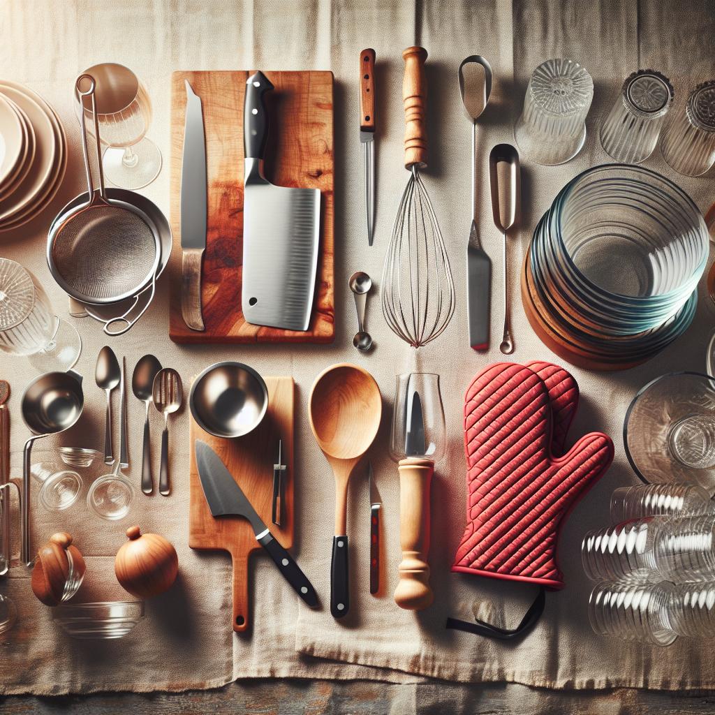 Indispensable Tools​ for Food Preparation and Serving