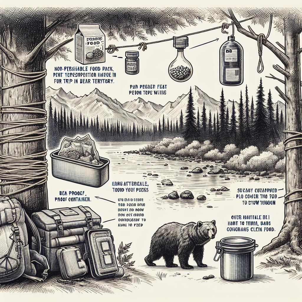 Packing Smart: Bear-Proof Food Storage Tips