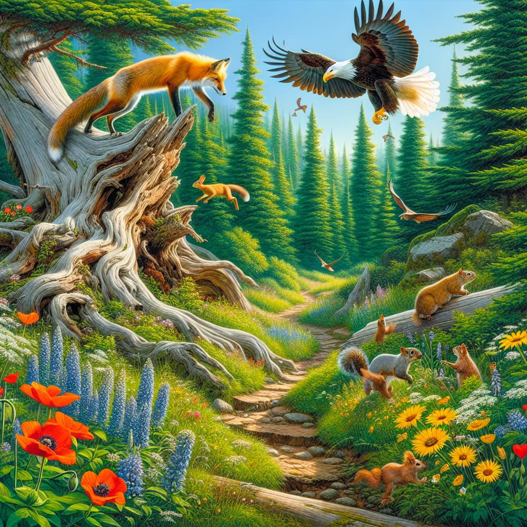Wildlife and Wildflowers: Natures Wonders⁣ Along the Path