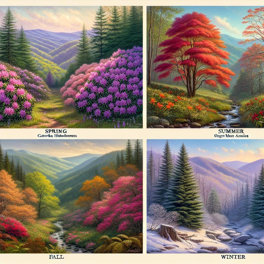 Seasonal Blooms and Where to Find Them in the Smokies