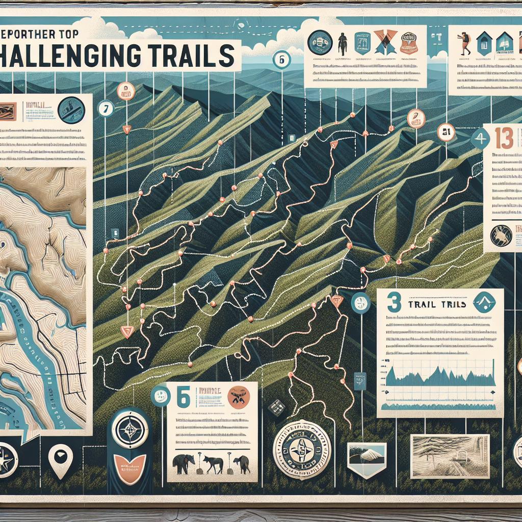 Top Challenging Trails You Cant Miss​ in the Smoky Mountains