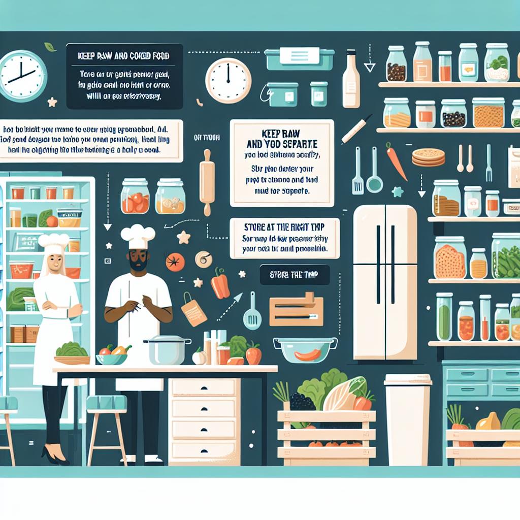 Keeping It Fresh: Essential Tips⁣ for Food​ Storage and ⁣Safety