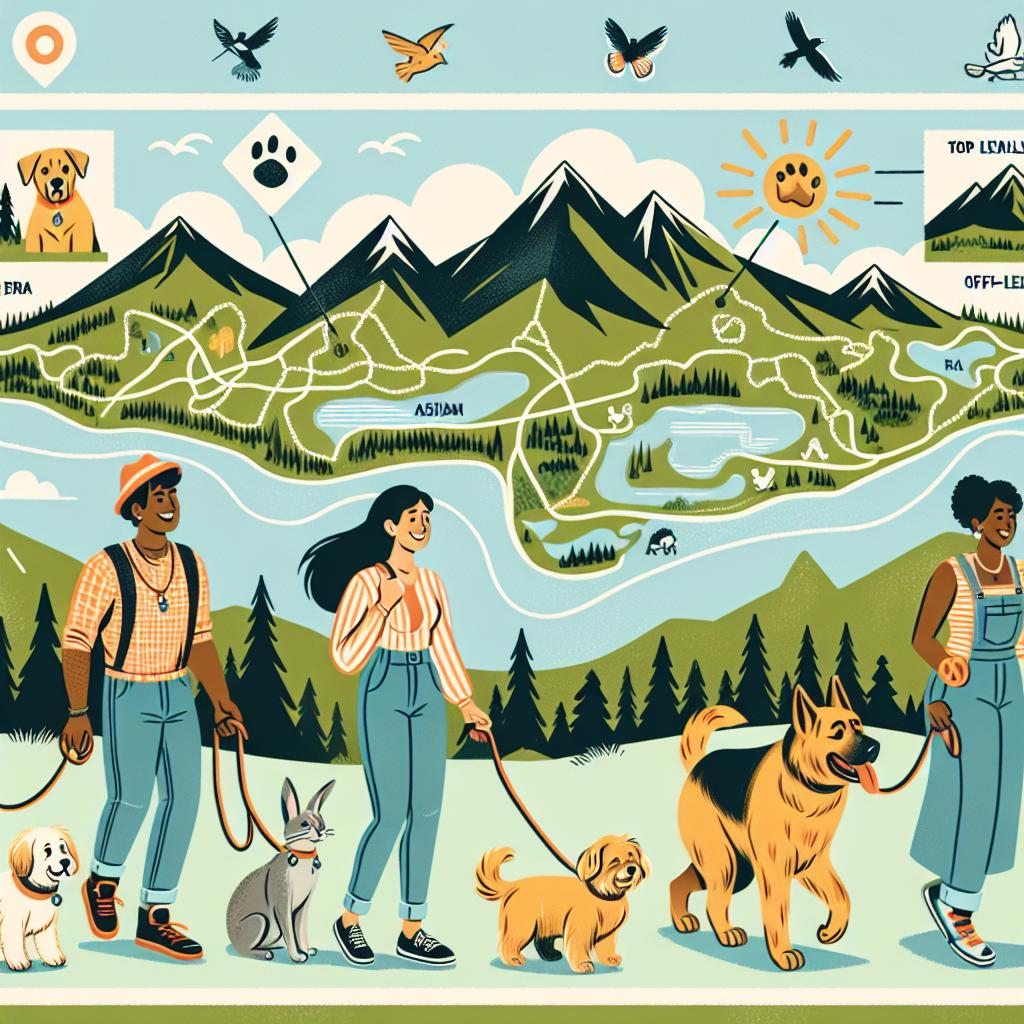 Top Trails‍ and Off-Leash Areas⁣ for Pets in Gatlinburg