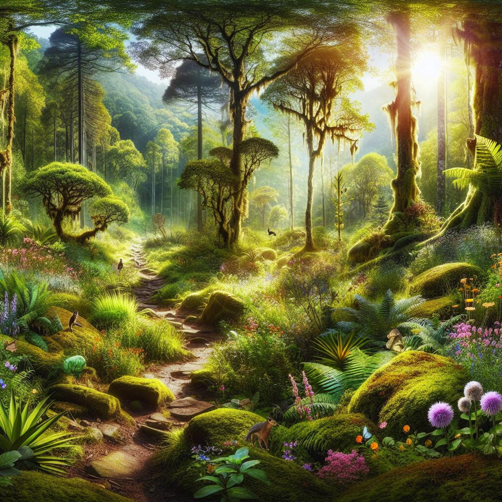 Exploring Scenic Trails with Diverse Flora and Fauna