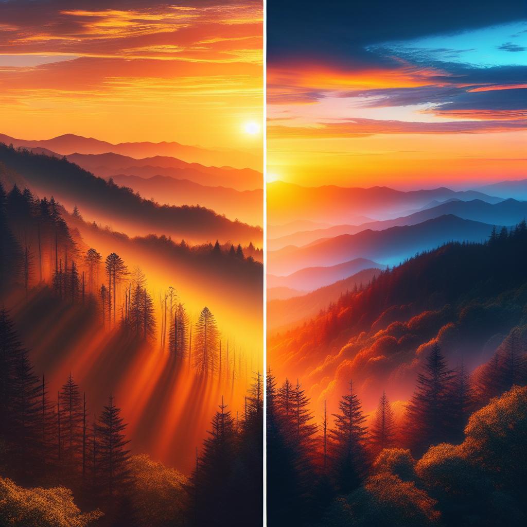 Perfecting the ‌Golden⁢ Hour: Capturing ‍Sunrise ‌and‍ Sunset in⁤ the Smokies