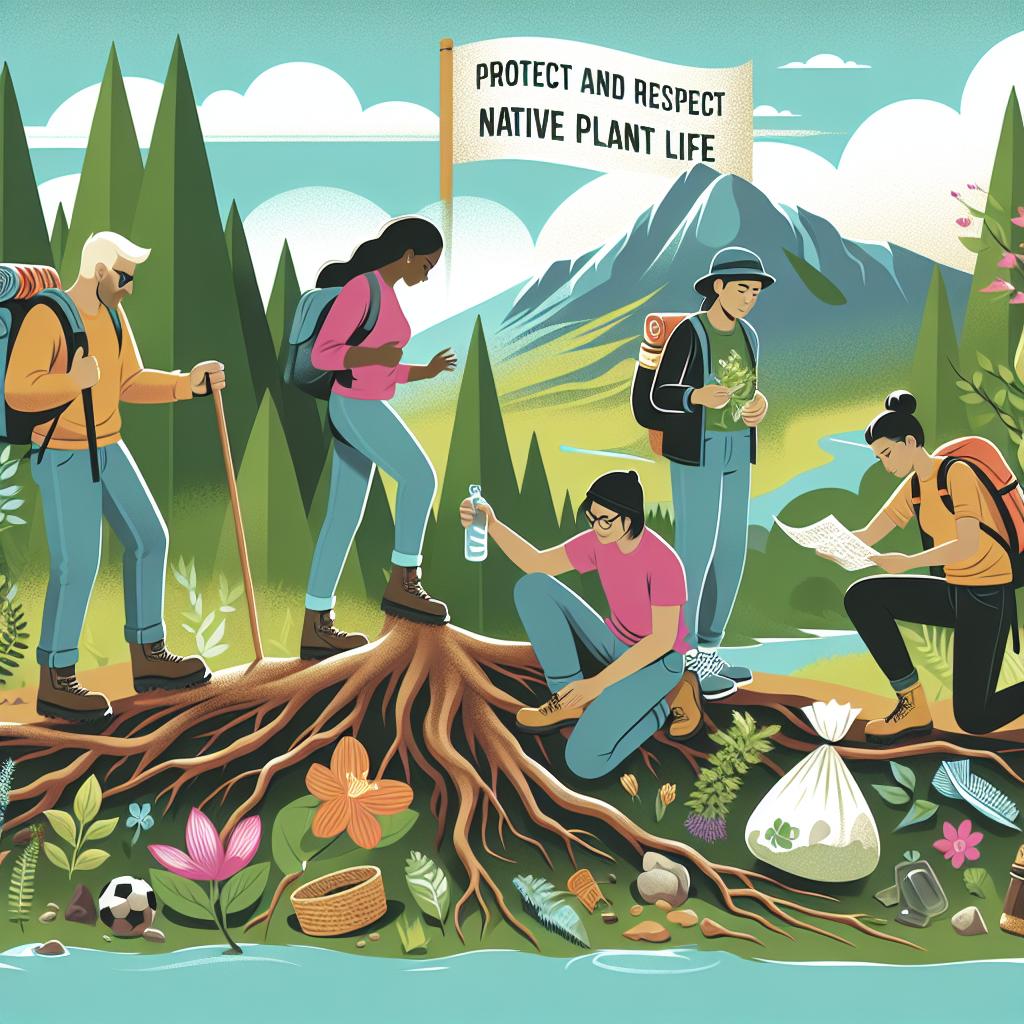 Eco-Friendly Hiking: Protecting and ‍Respecting Native Plant Life