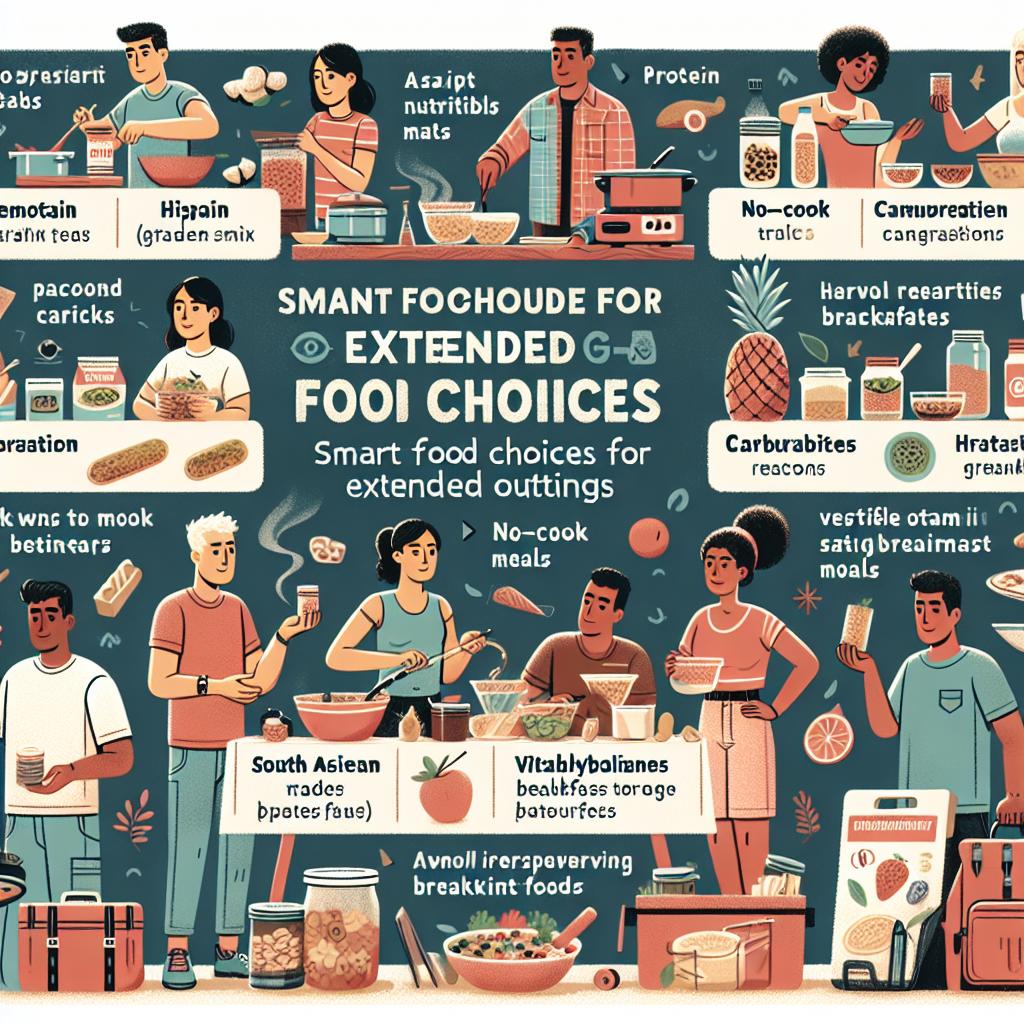 Smart⁢ Food Choices for⁤ Extended Outings