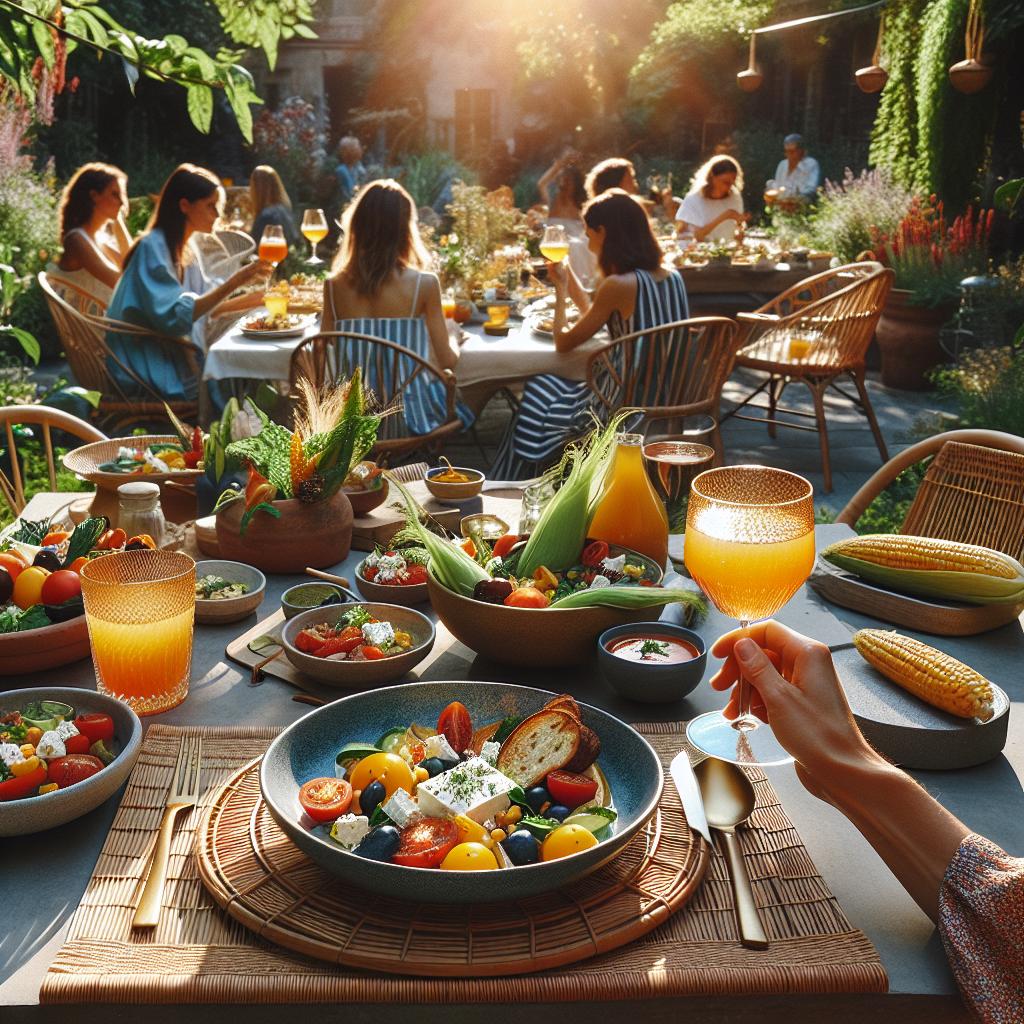 Seasonal Menus Al Fresco: Fresh Ingredients in Fresh Air