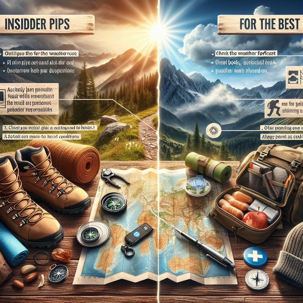 Insider Tips‌ for the Best Hiking Experience