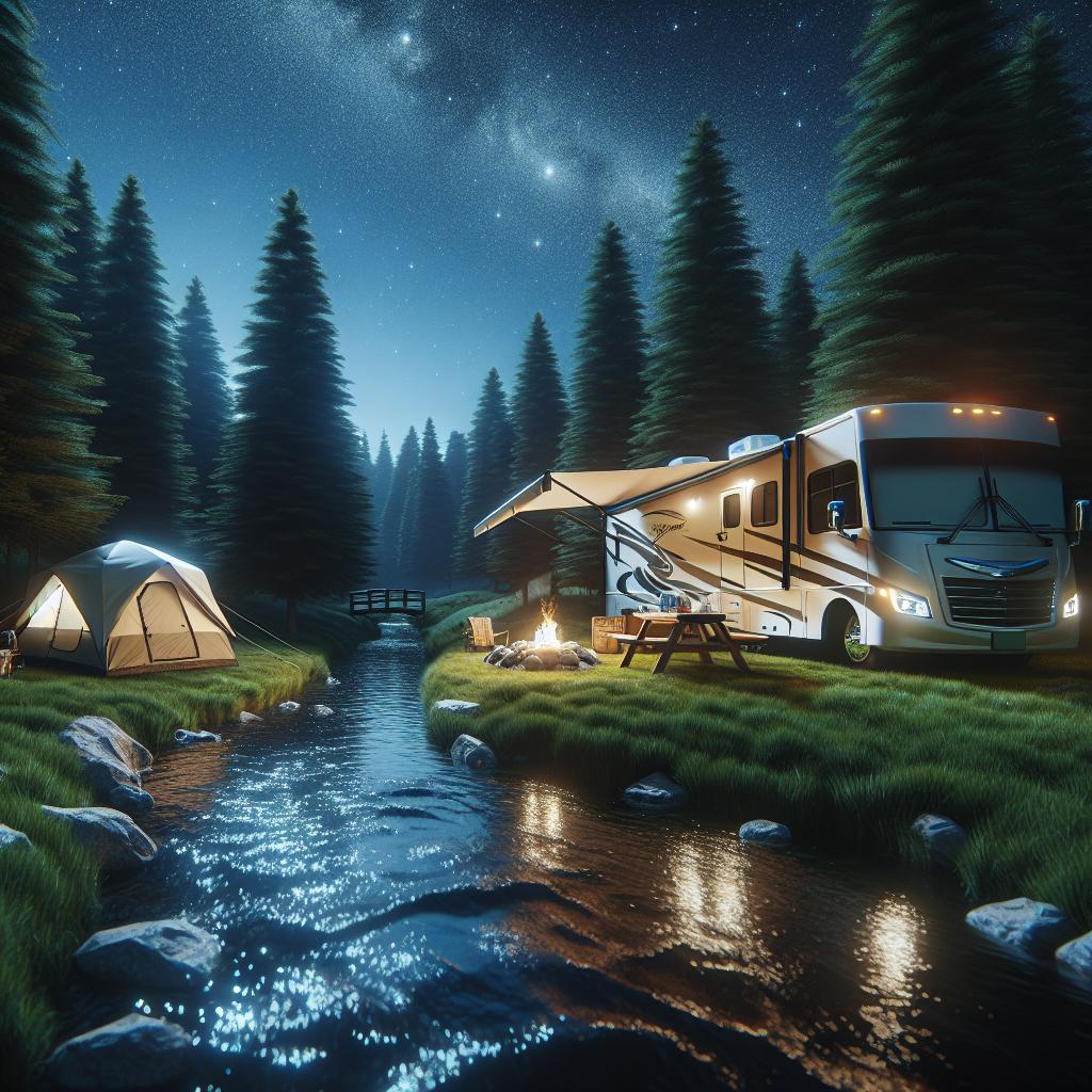 Camping Under the Stars:‍ Top Spots for Tents and RVs