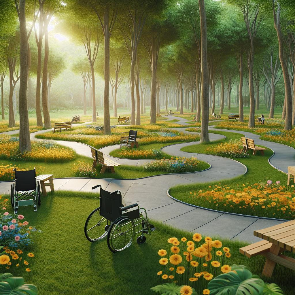 Pathways to Nature: Wheelchair-Accessible Trails and Picnic⁣ Areas