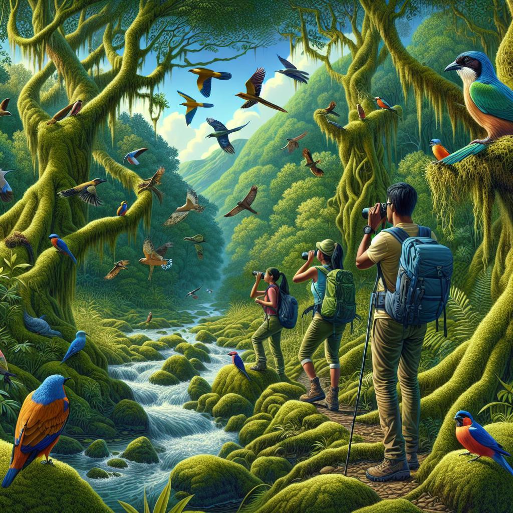 Immersing in Nature: Combining Hiking and Bird Watching