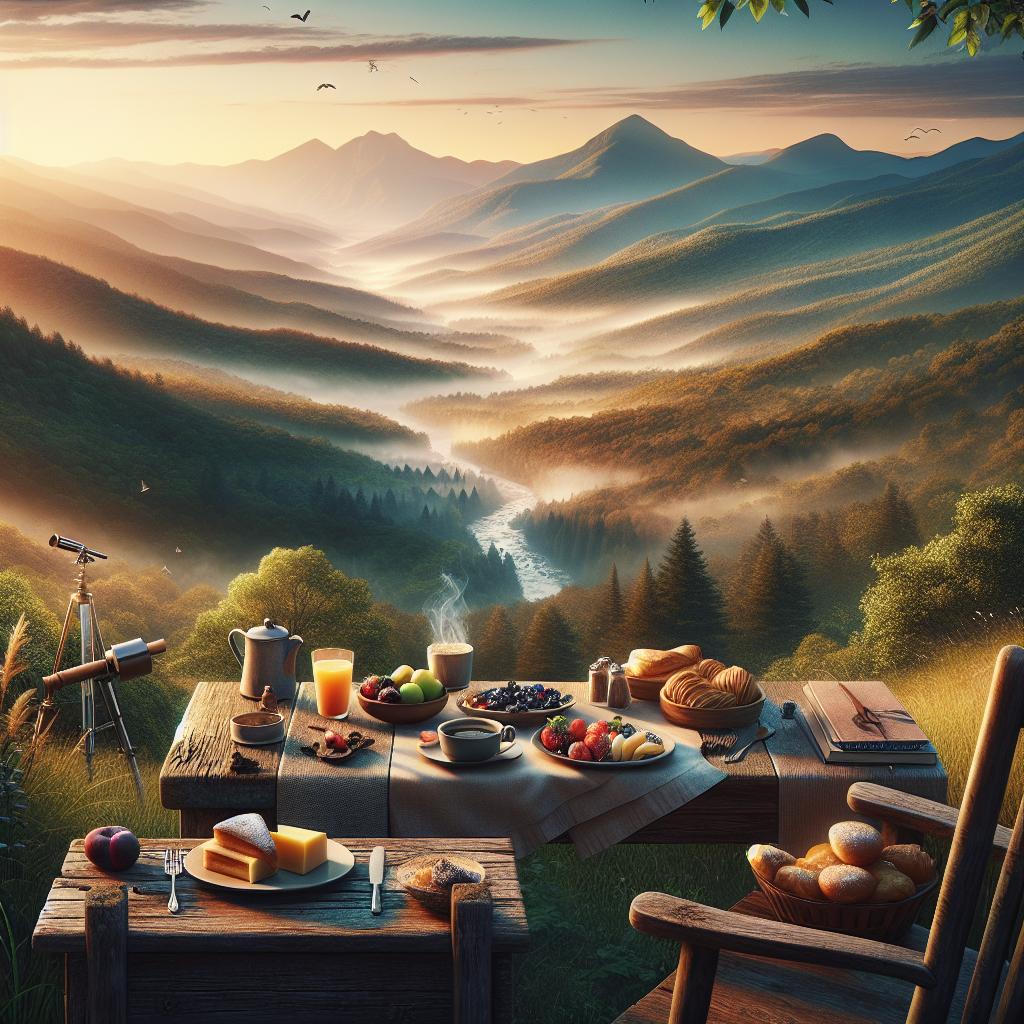 Scenic Breakfast Spots with a View:⁣ Savor Gatlinburg’s Natural⁤ Beauty