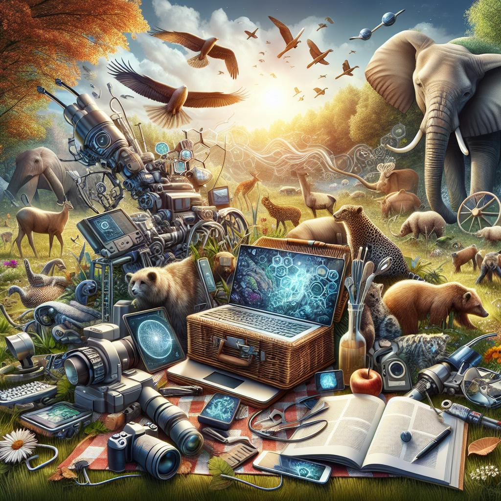 Perfect Picnic‌ Perspectives Capturing Wildlife in Their Natural Habitat