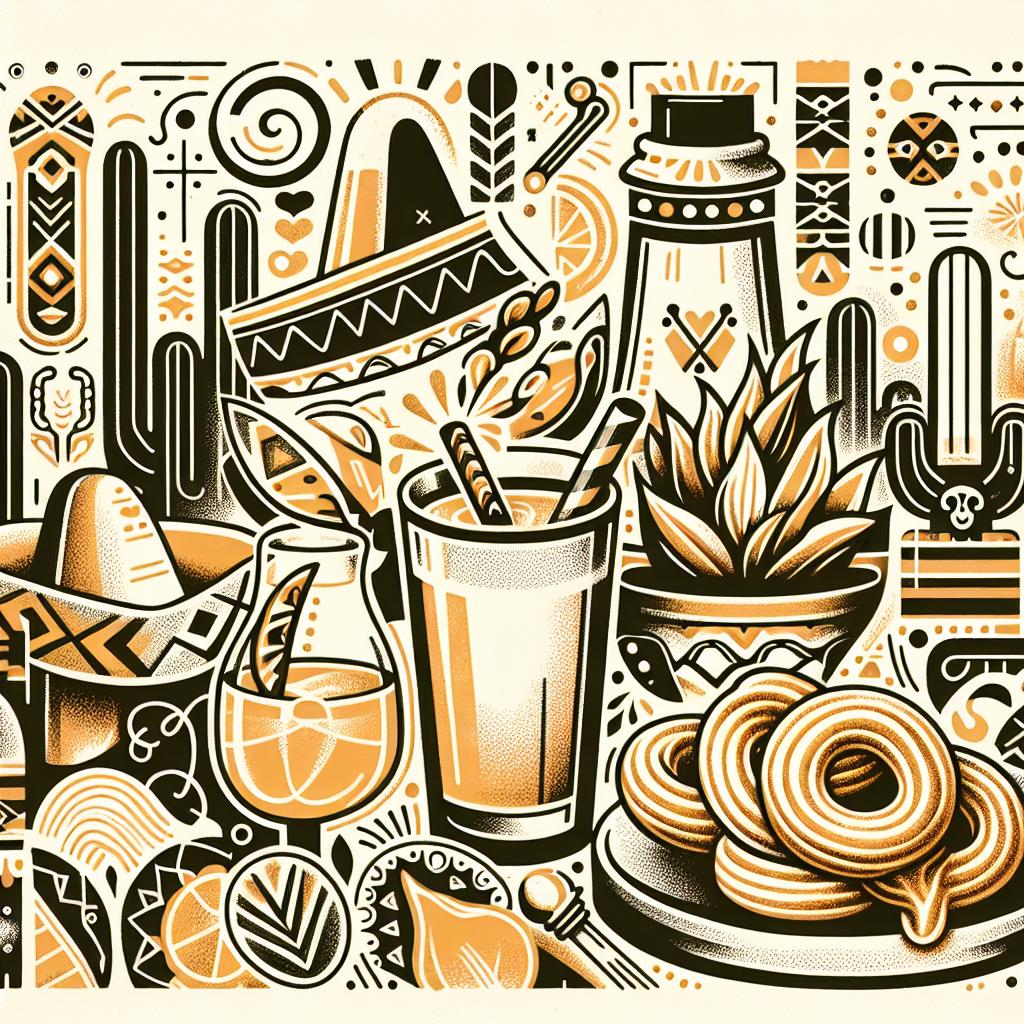 Sip and Savor Indulging in Mexican Drinks and Desserts