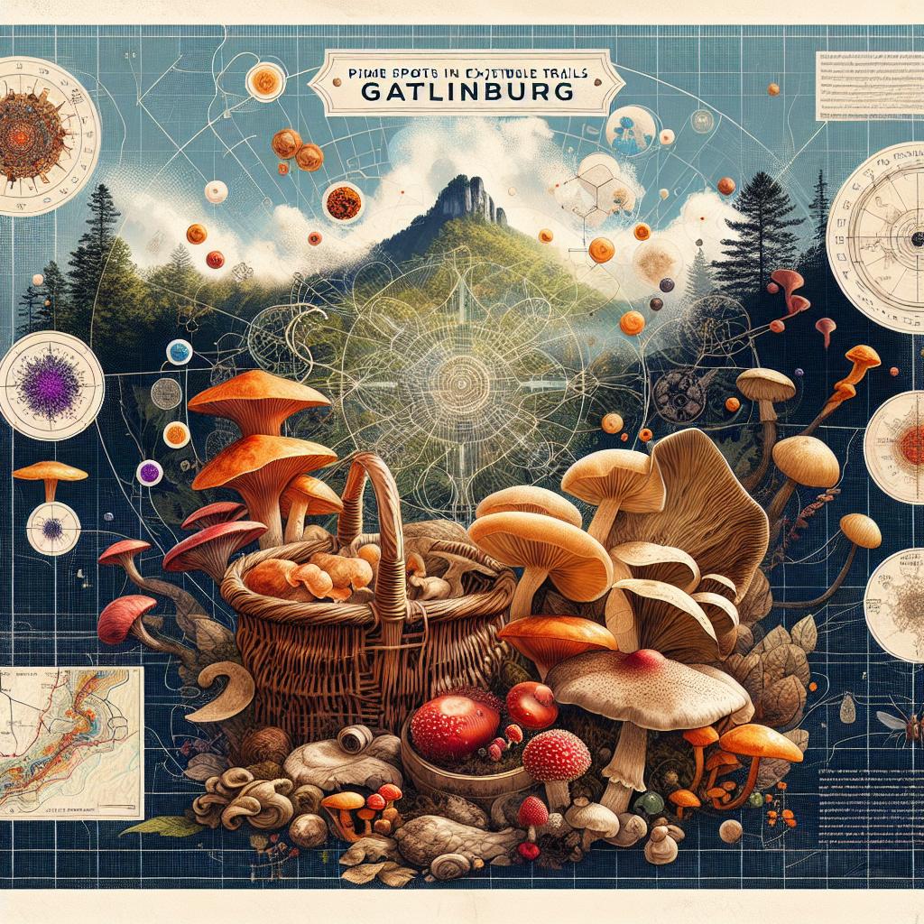 Prime Spots ⁢in Gatlinburg: ‍Trails Teeming with Edible Fungi