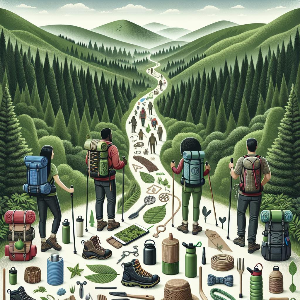 Trail Treads: Eco-Friendly Gear Choices for the Eco-Conscious Adventurer