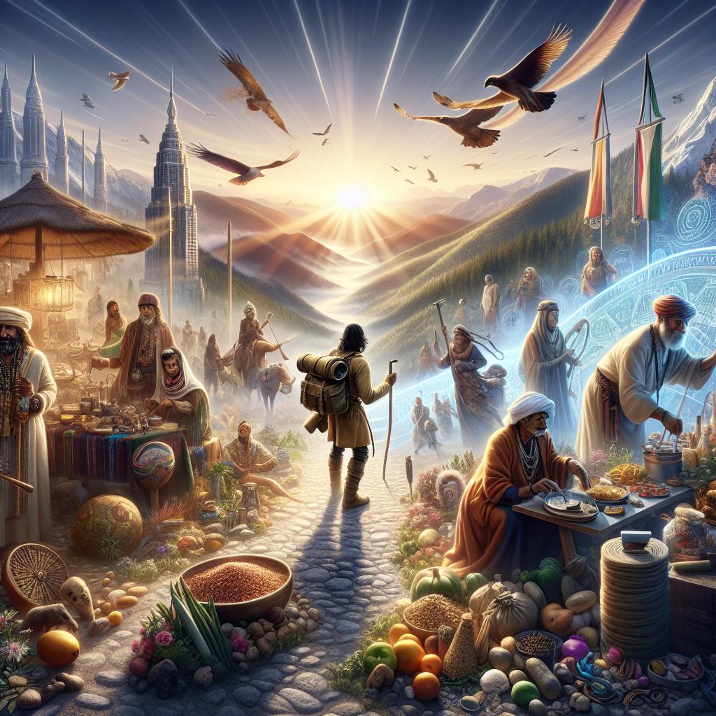 Journey Through Time Trails‌ Enriched with History and Culture