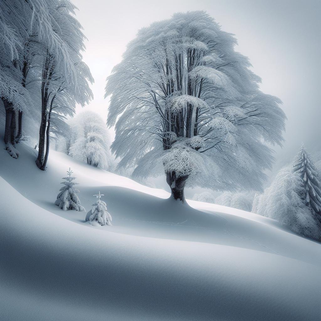 Winters Serene ​and‌ Snowy‍ Solitude