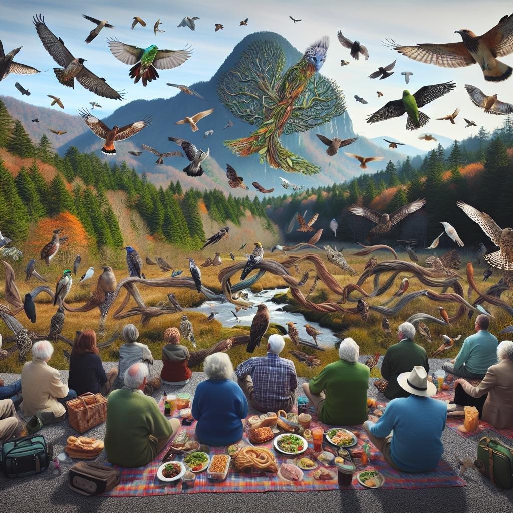Top Picnic Spots for Bird Watching and Birding Festivals in the Smoky Mountains