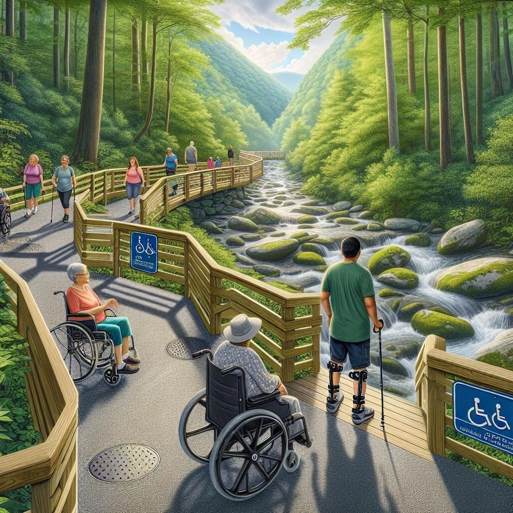 Hiking Trails Near Gatlinburg with Accessibility for People with Disabilities