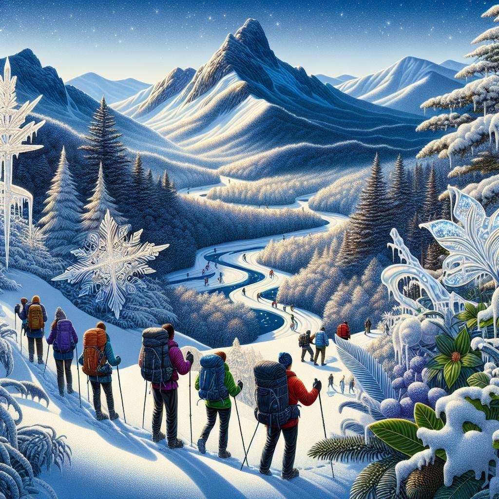 How to Choose the Best Hiking Trails for Winter Snow and Ice Formations in the Smoky Mountains