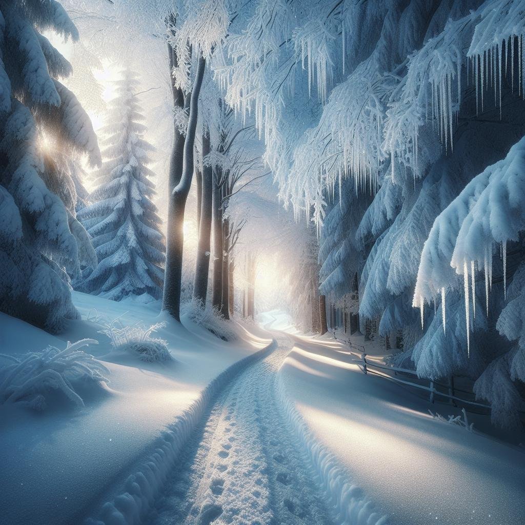 Experience the Magic of ‌Icicle-Laden pathways